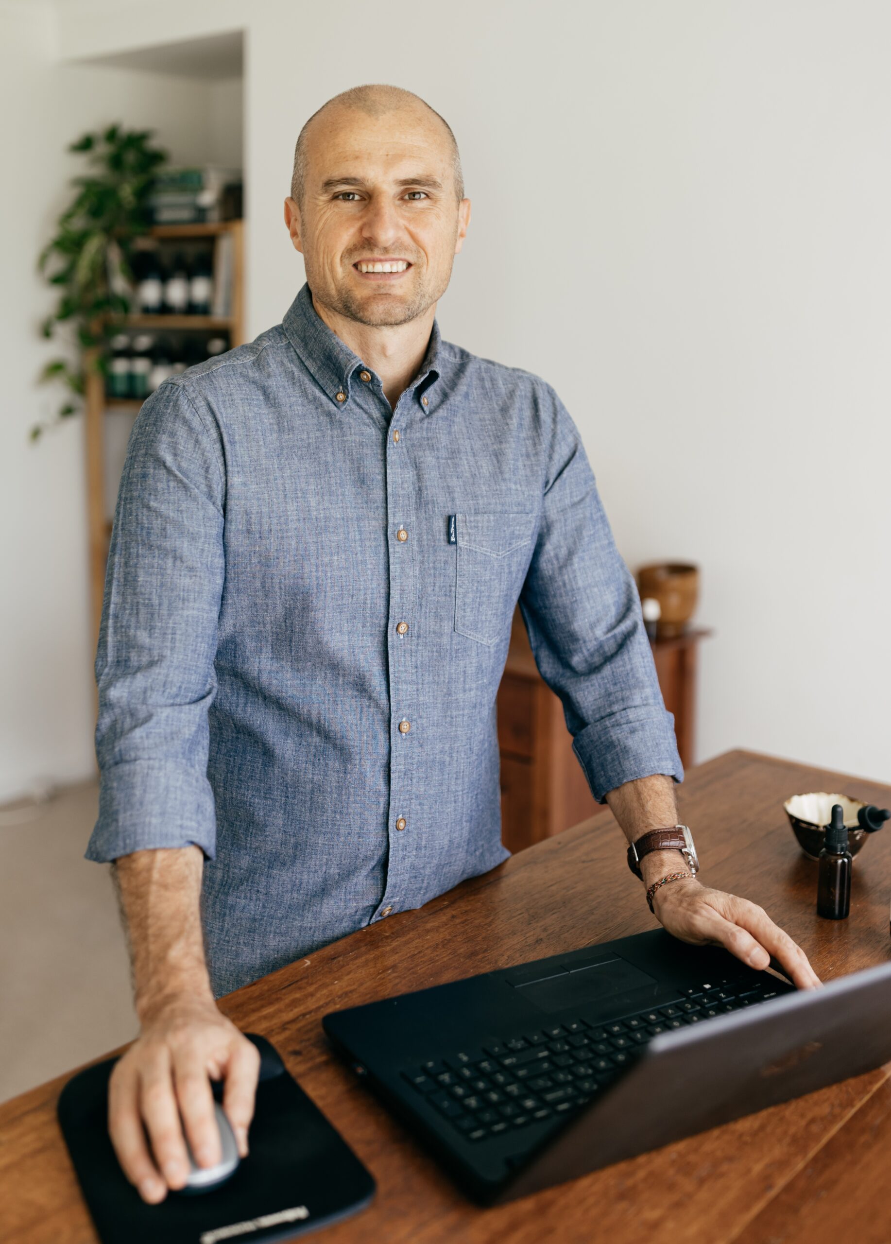 Naturopath Matthew Ridgeway at Optimal Digestion Clinic in Byron Shire, North Eastern Australia
